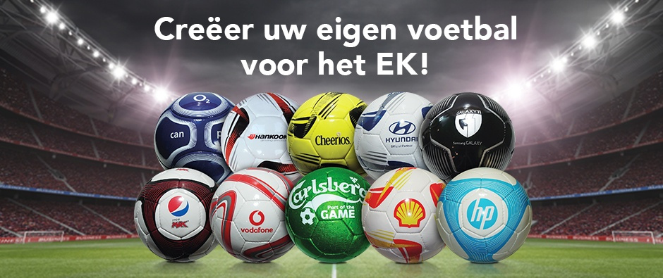 Custom made voetbal voor EK 2024 - Topgiving